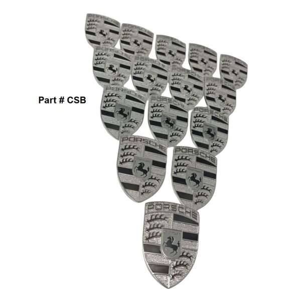 Porsche Hood Emblem Insignia Badge For 987 986 993 997 991 981 781 996 CSB - Picture 4 of 6